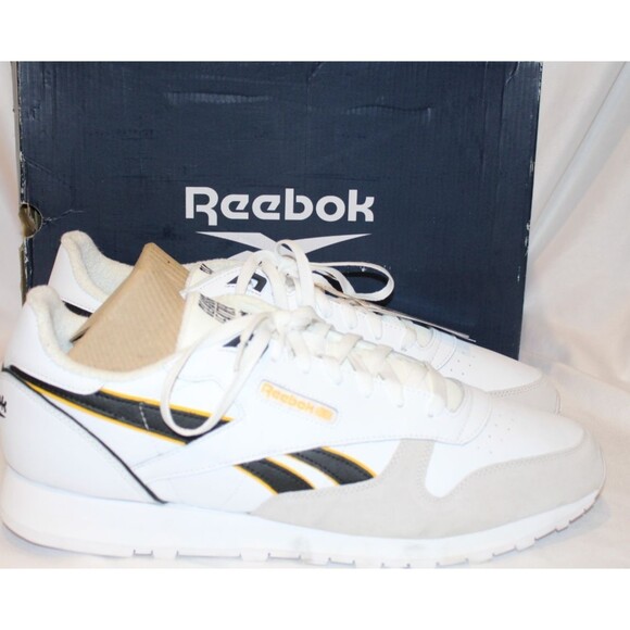 Reebok Unisex Classic Leather Sneakers MEN\'S SZ 18 NIB main image 4
